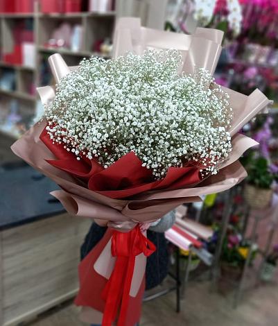 Букет цветов из: Гипсофила в Благодатном