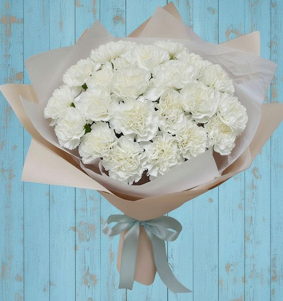 Букет цветов из: Гвоздики в Благодатном