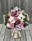 Букет цветов из: Альстромерии, Гвоздики, Розы и Хризантемы в Благодатном