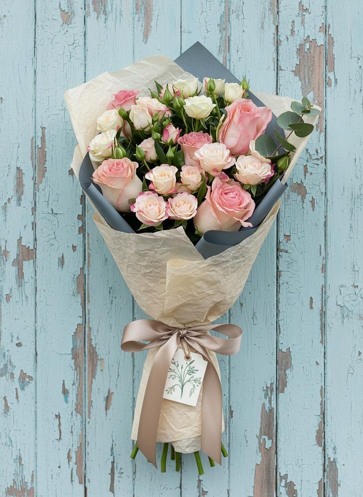 Букет цветов из: Розы в Благодатном