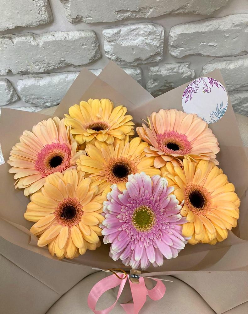 Букет цветов из: Герберы в Благодатном