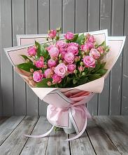 Букет Розовый кустик #REPLACE_PRED# Благодатном