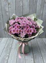 Букет цветов из:  Хризантемы #REPLACE_PRED# Благодатном