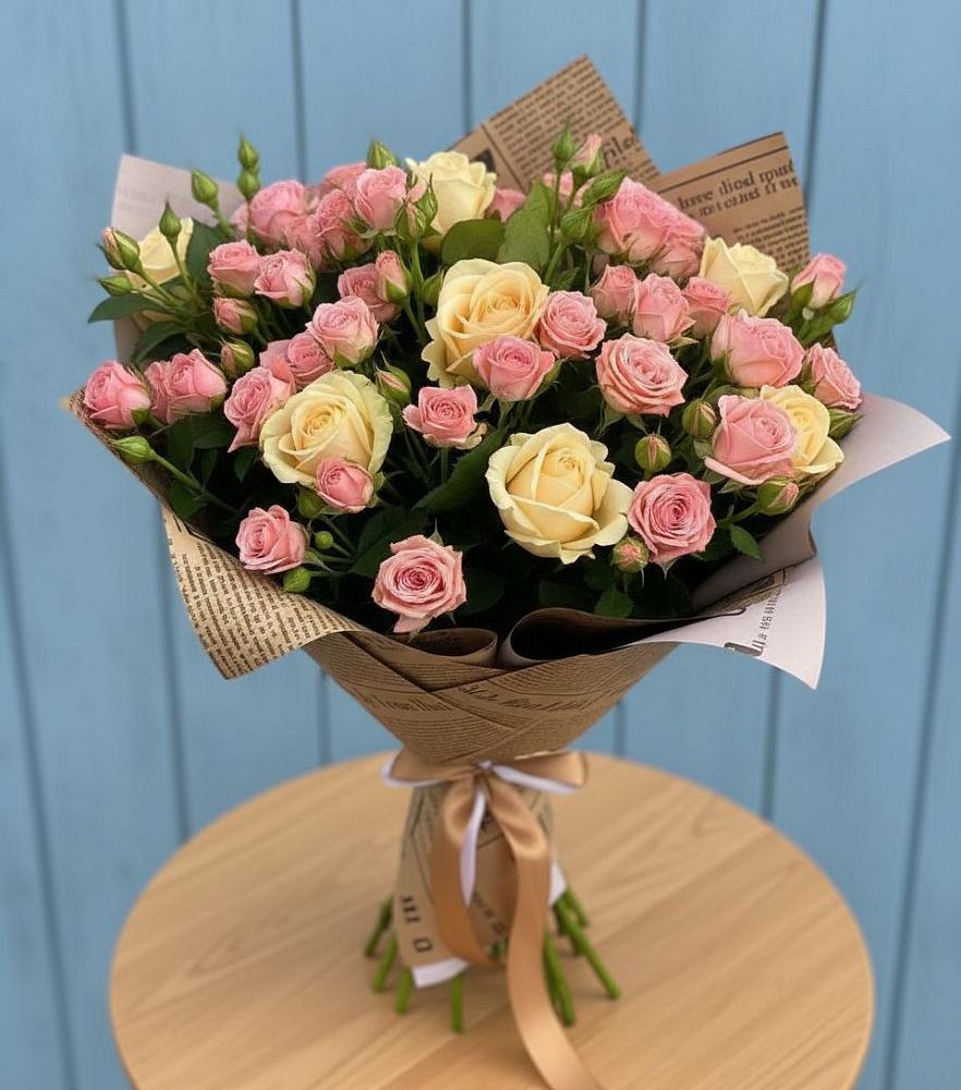 Букет цветов из: Розы в Благодатном