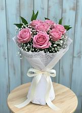 Букет цветов из:  Розы в Благодатном