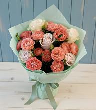Букет цветов из:  Розы в Благодатном