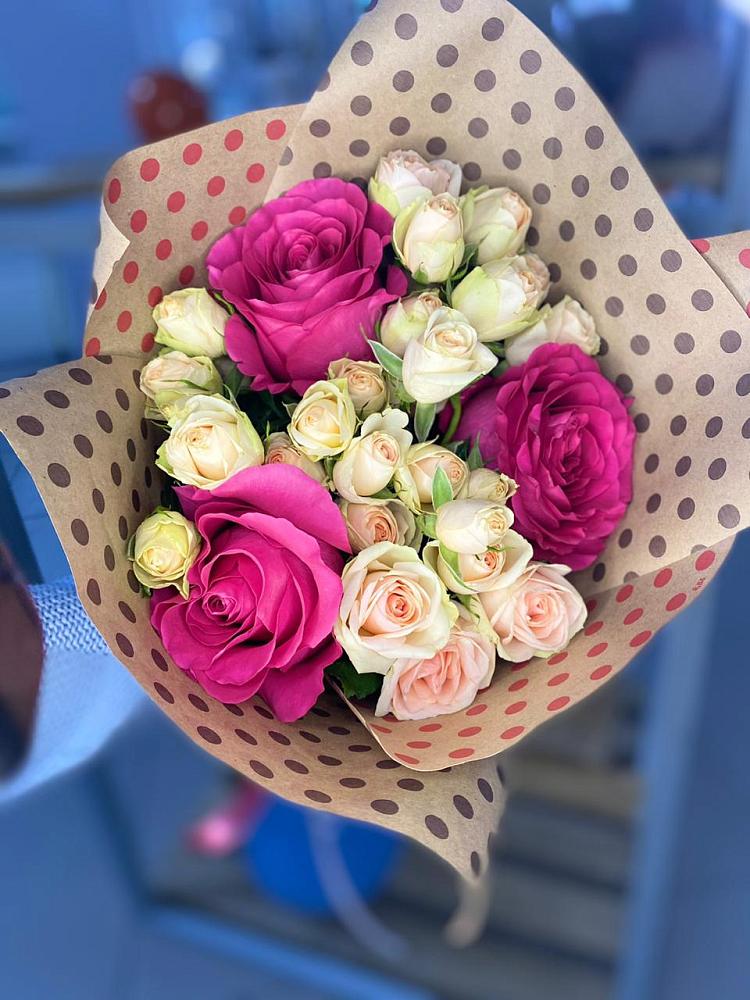 Букет цветов из: Розы в Благодатном