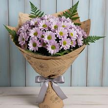 Букет цветов из:  Хризантемы в Благодатном