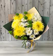 Букет цветов из:  Хризантемы в Благодатном