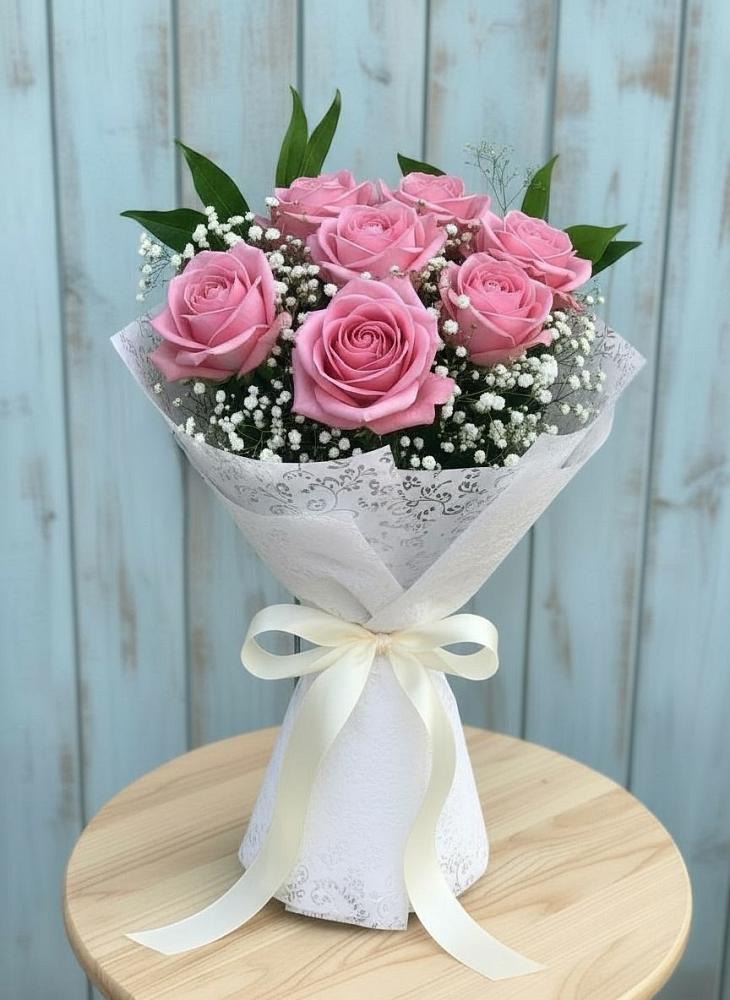 Букет цветов из: Розы в Благодатном