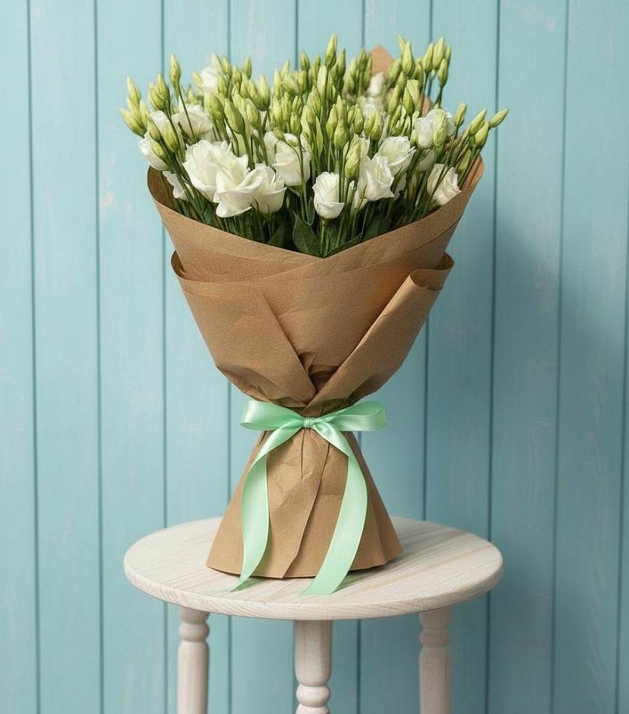 Букет цветов из: Лизиантусы в Благодатном