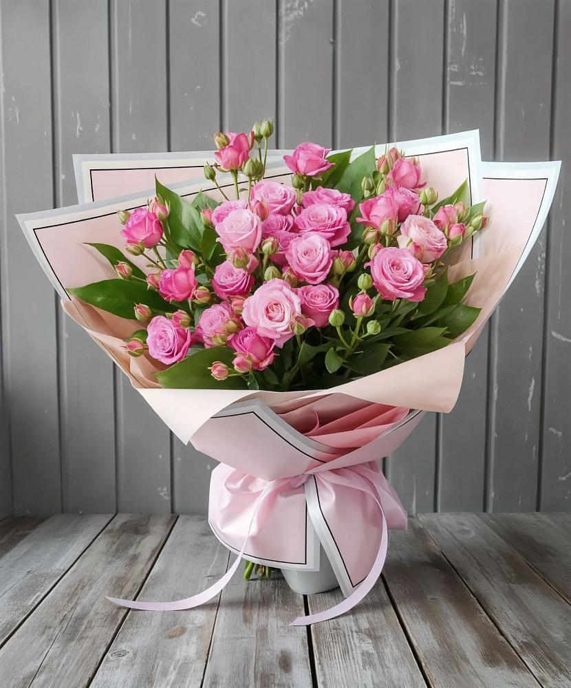 Букет Розовый кустик в Благодатном