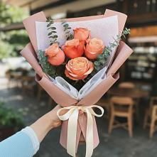 Букет цветов из:  Розы в Благодатном