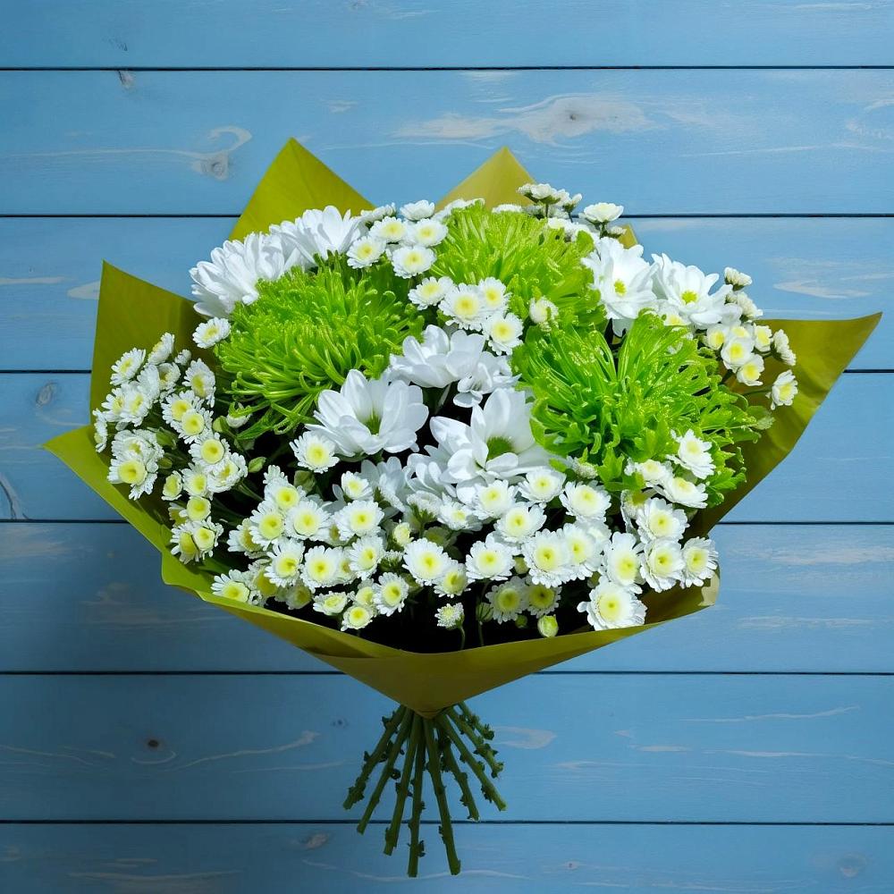 Букет цветов из: Хризантемы в Благодатном