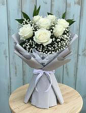 Букет цветов из:  Розы в Благодатном