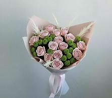 Букет цветов из:  Розы и Хризантемы в Благодатном