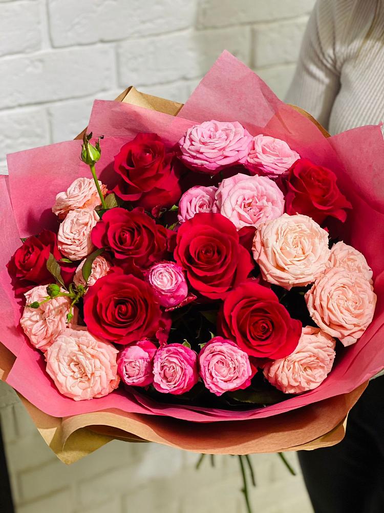 Букет цветов из: Розы в Благодатном