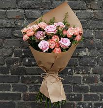 Букет цветов из:  Розы в Благодатном