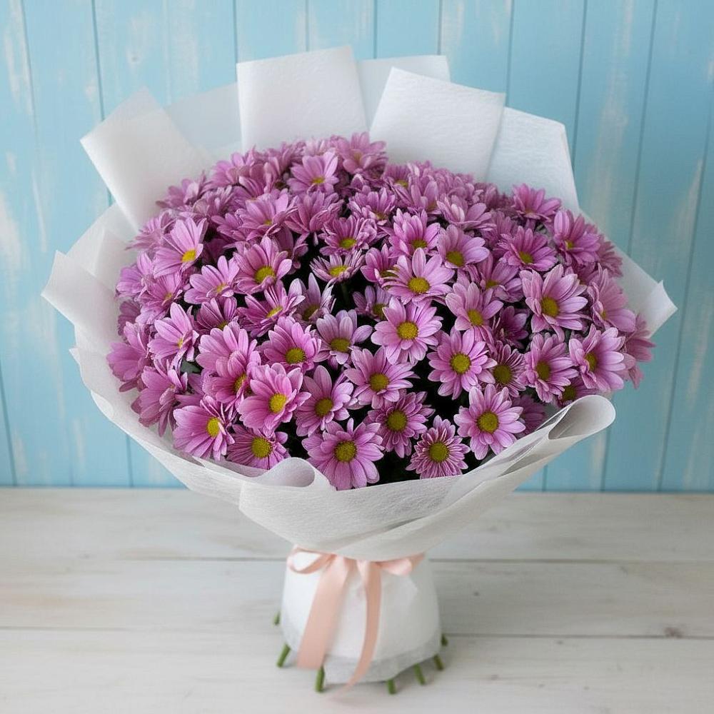 Букет цветов из: Хризантемы в Благодатном