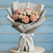 Букет цветов из:  Розы в Благодатном