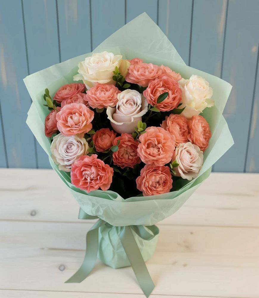 Букет цветов из: Розы в Благодатном