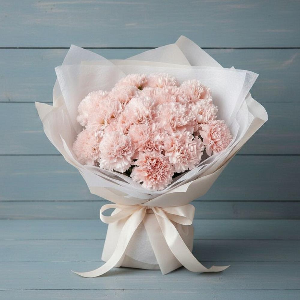 Букет цветов из: Гвоздики в Благодатном