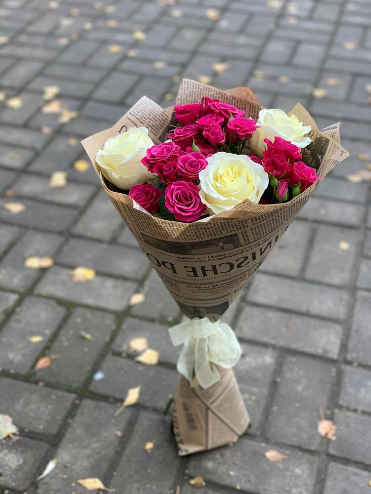 Букет цветов из: Розы в Благодатном