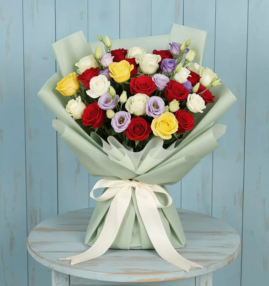 Букет цветов из: Розы в Благодатном