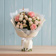 Букет цветов из:  Розы в Благодатном