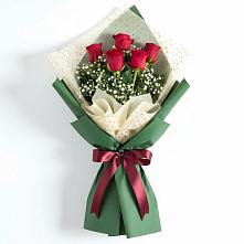 Букет цветов из:  Розы в Благодатном