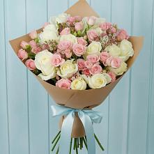 Букет цветов из:  Розы в Благодатном
